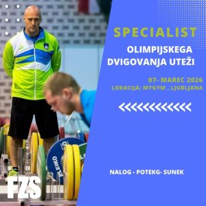 Specialist olimpijskega dvigovanja uteži